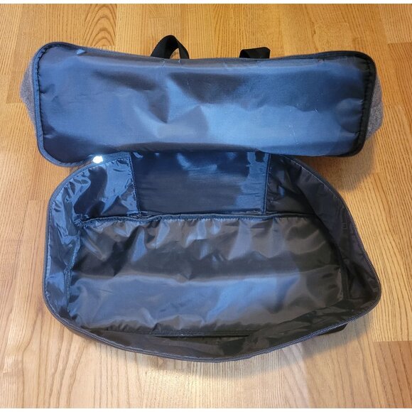 DSW Weekender Travel Tote With Shoe Compartment Zip Closure Inside Pocket - Picture 9 of 10